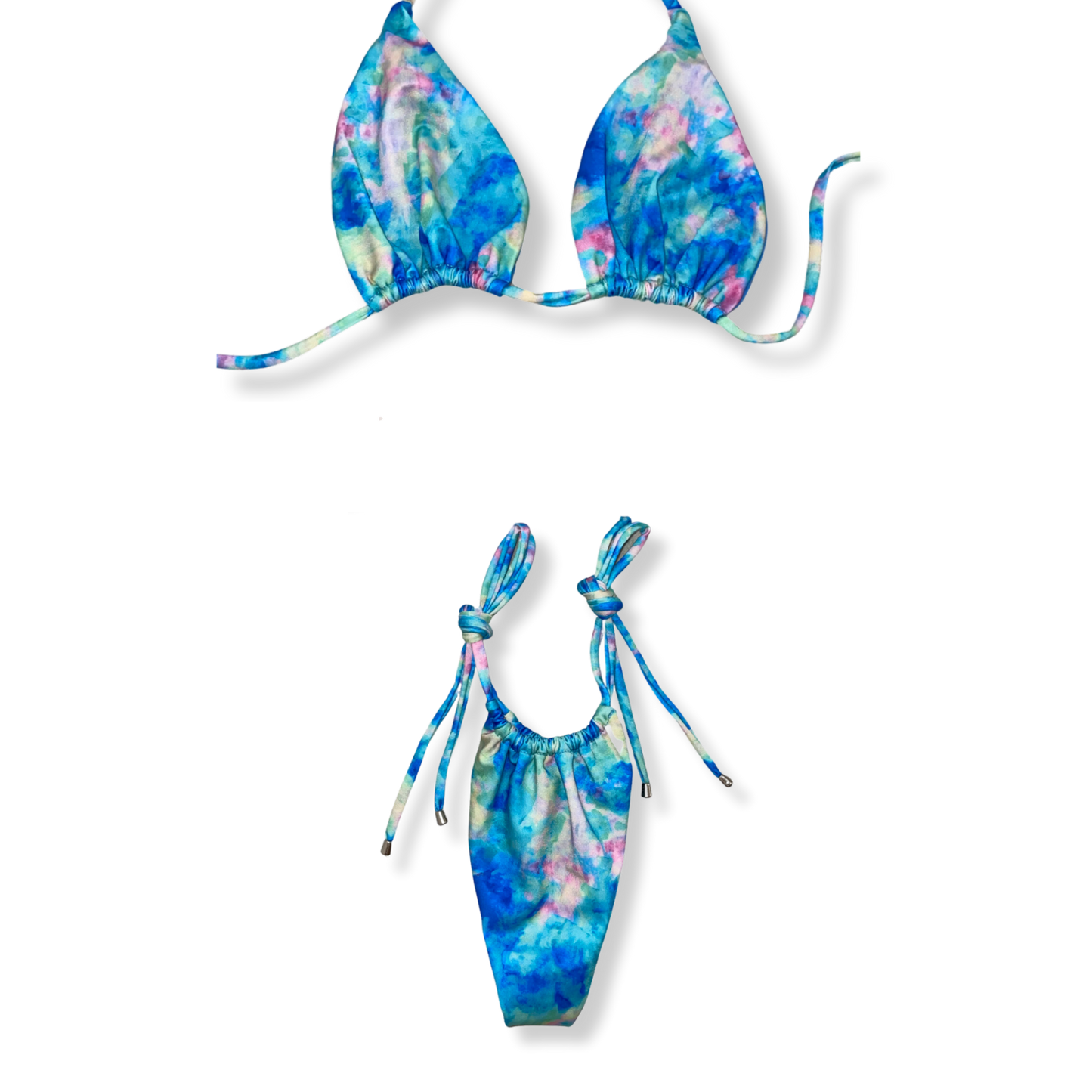 Color Me Badd Pastel Tie Bikini