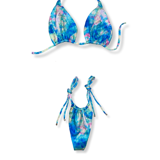 Color Me Badd Pastel Tie Bikini