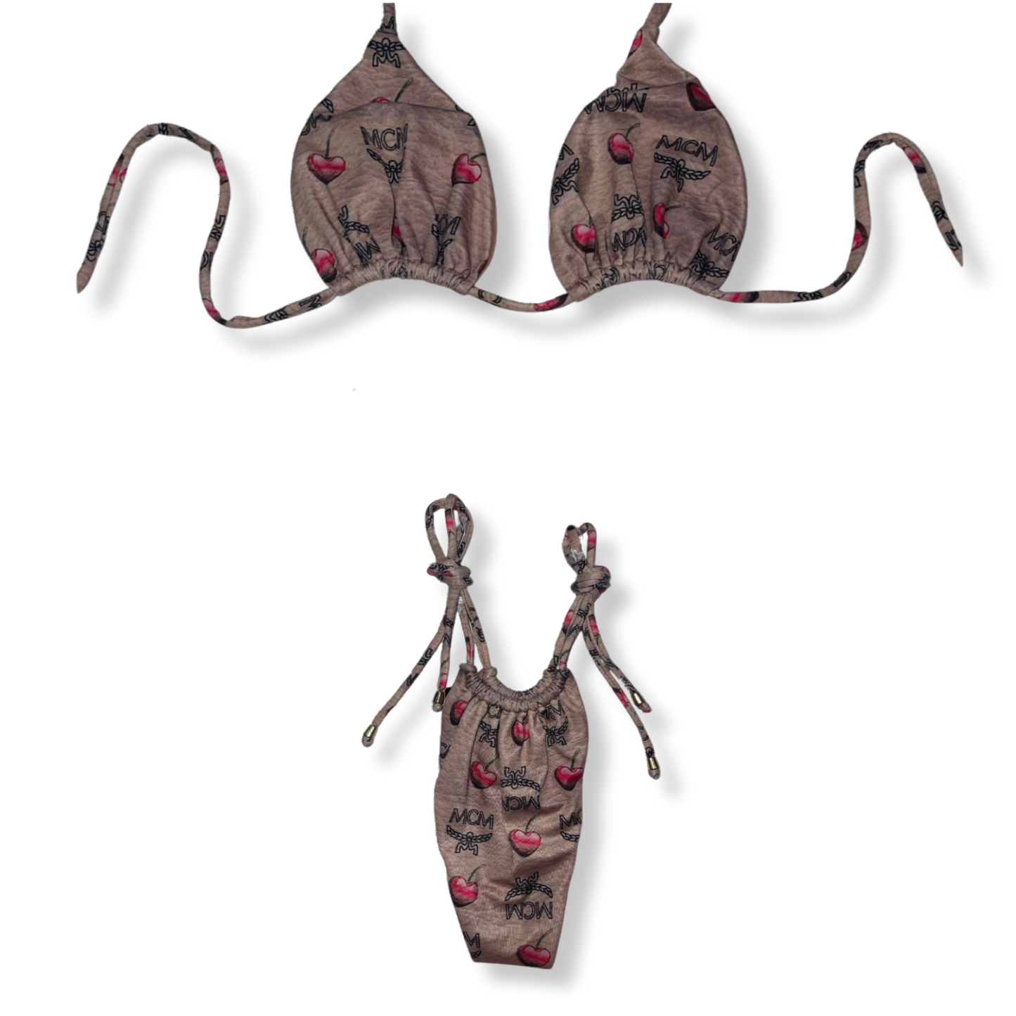 Cherry On Top Tie Bikini