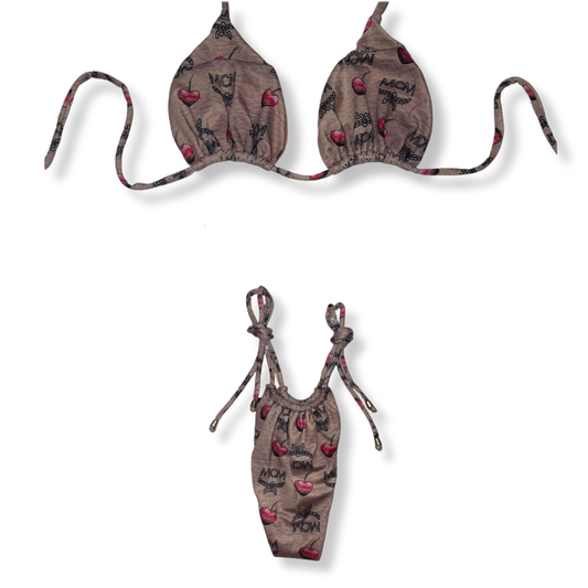 Cherry On Top Tie Bikini