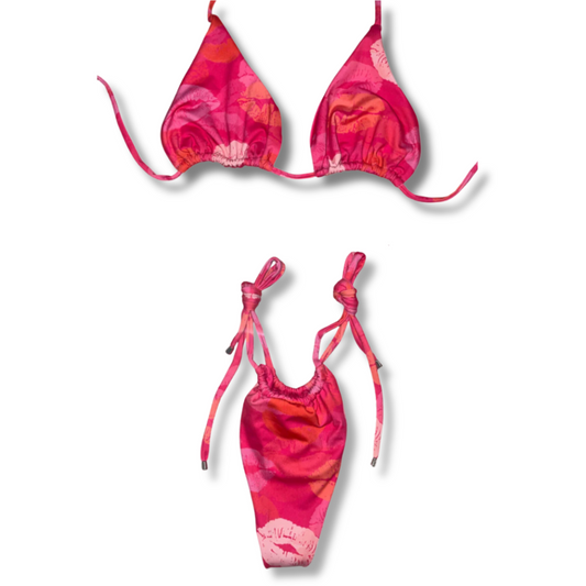 Pucker Up Tie Bikini